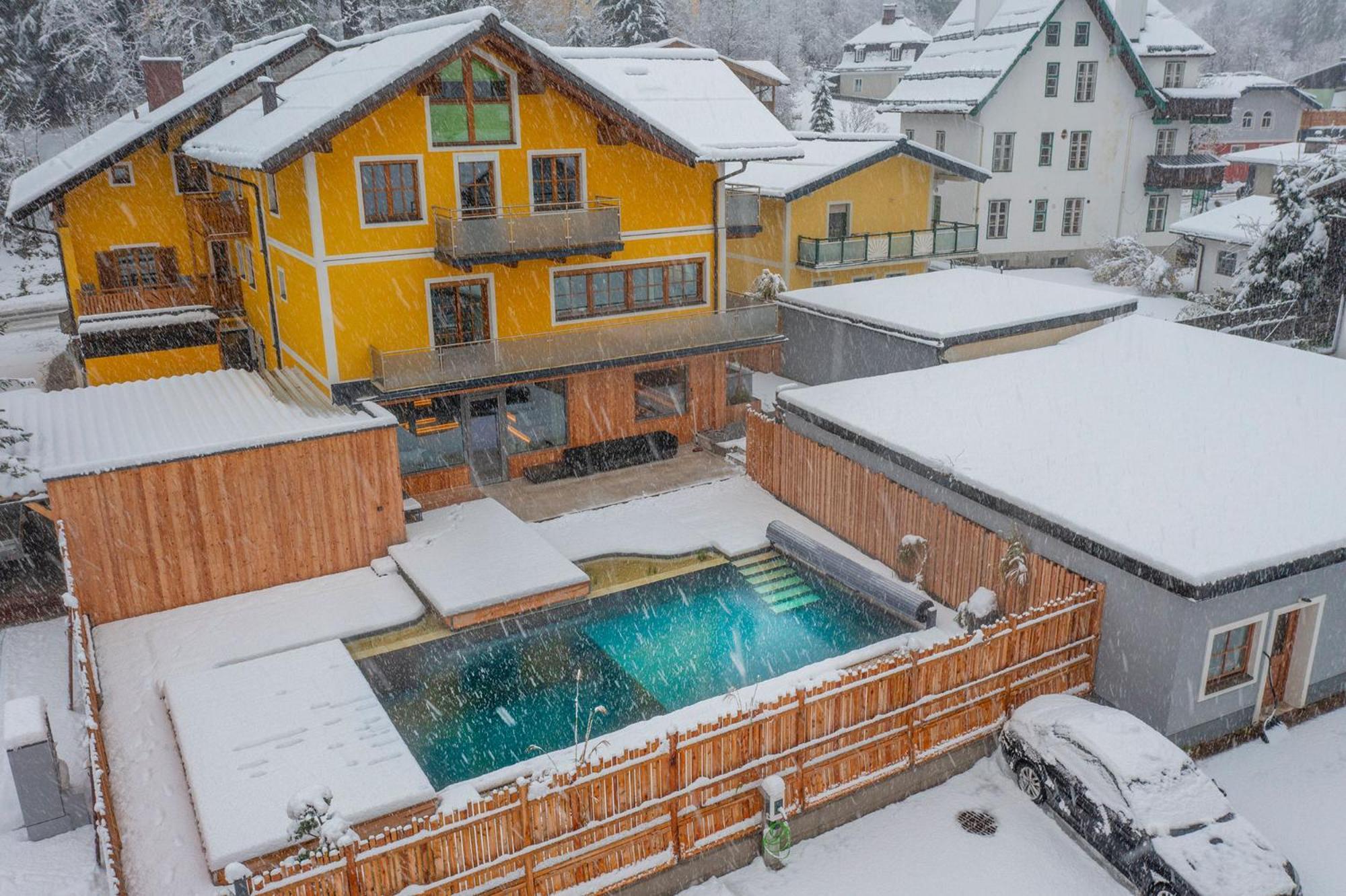 Alpinspa Zur Post Bad Gastein Exterior foto