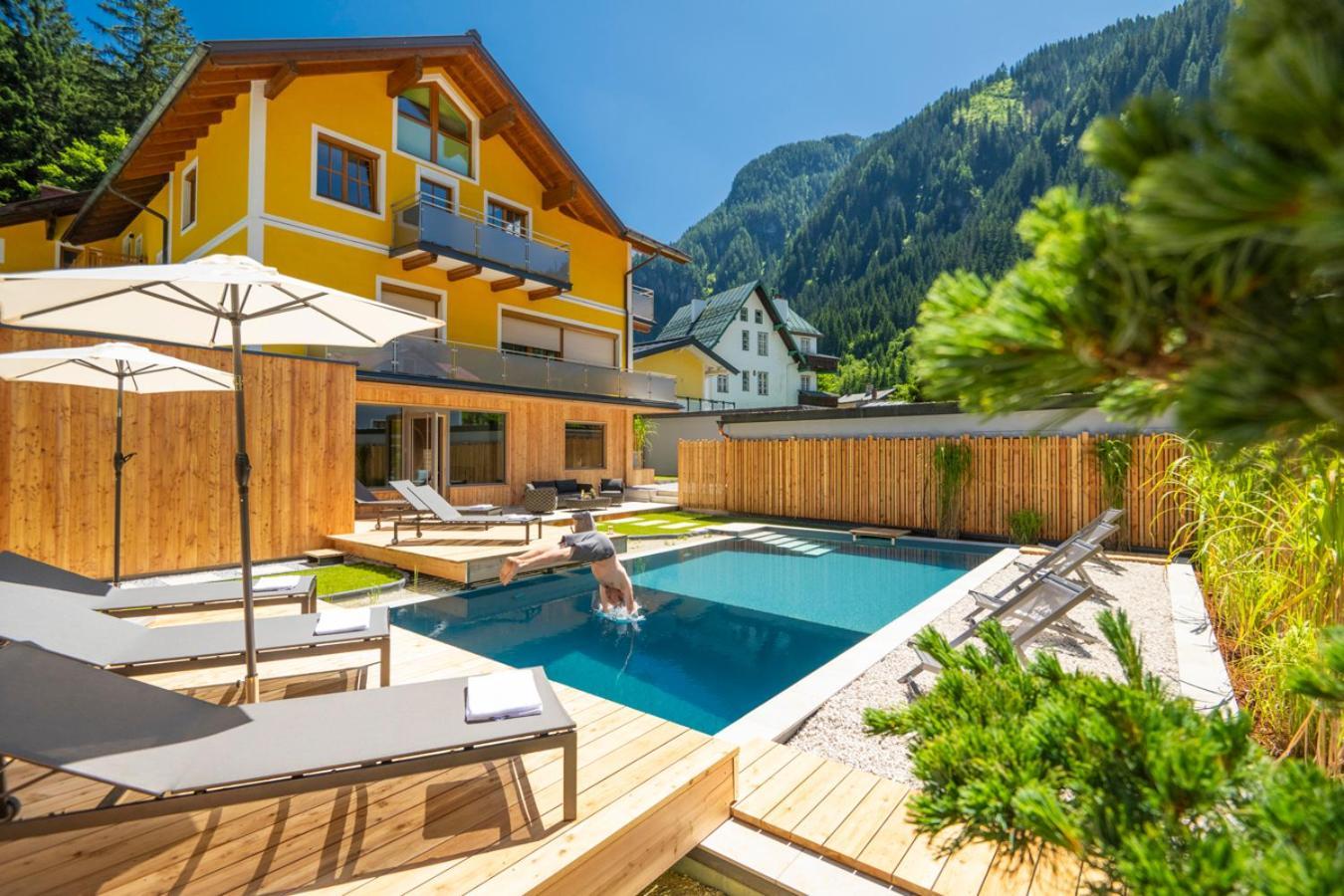 Alpinspa Zur Post Bad Gastein Exterior foto